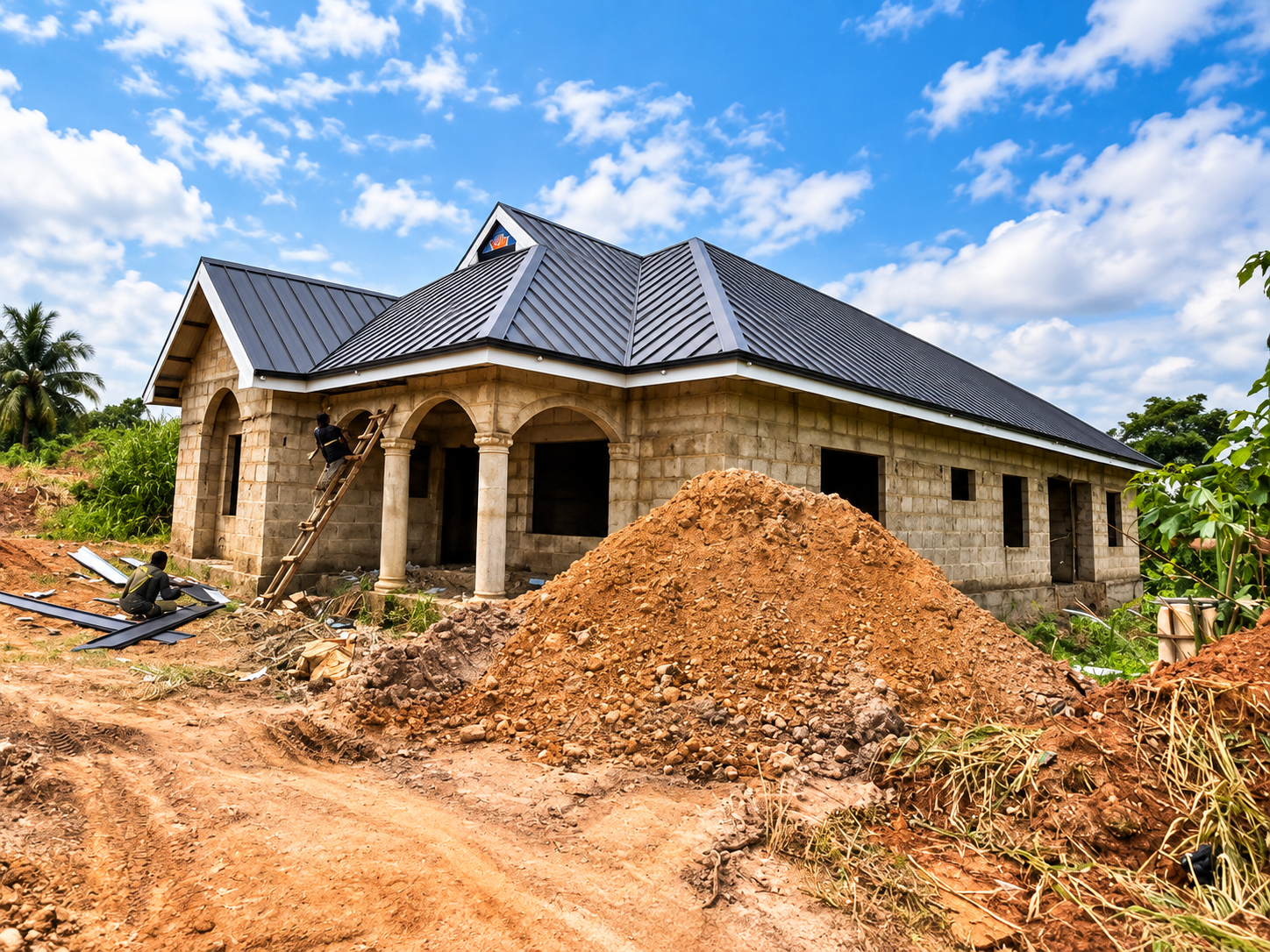 Roofing project detail